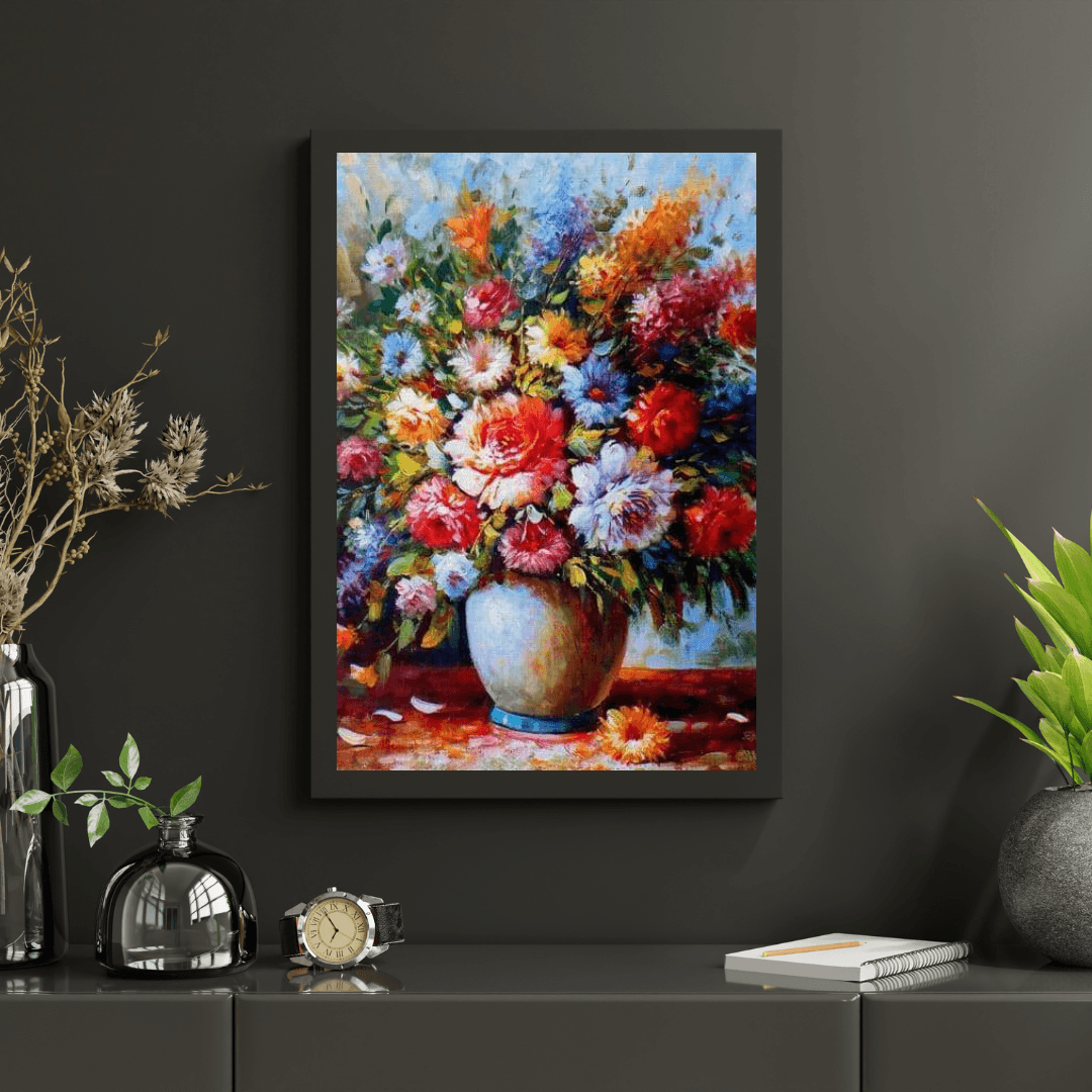 Diamond Painting Bloemen in vaas - SEOS Shop ®