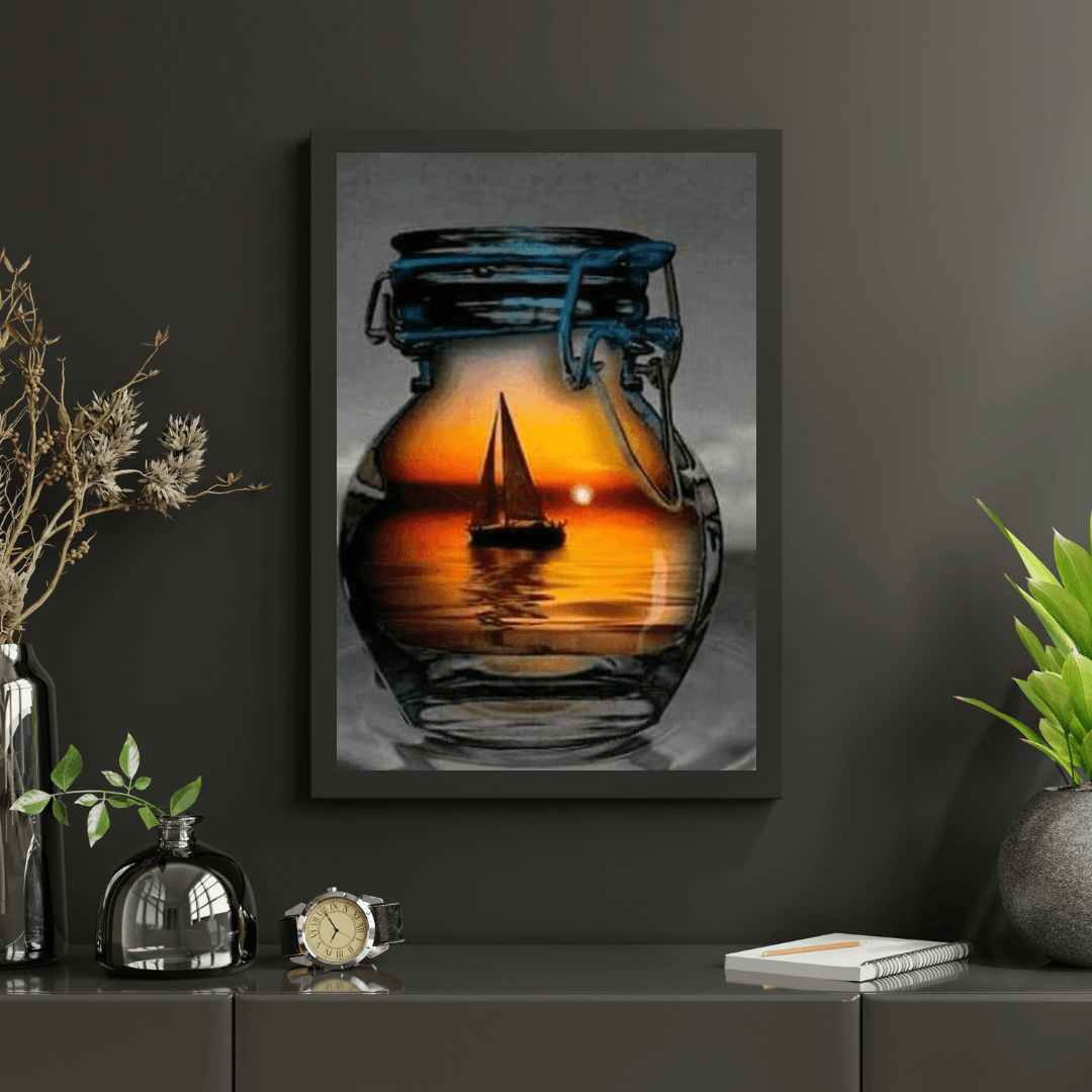 Diamond Painting Boot in de lamp - SEOS Shop ®