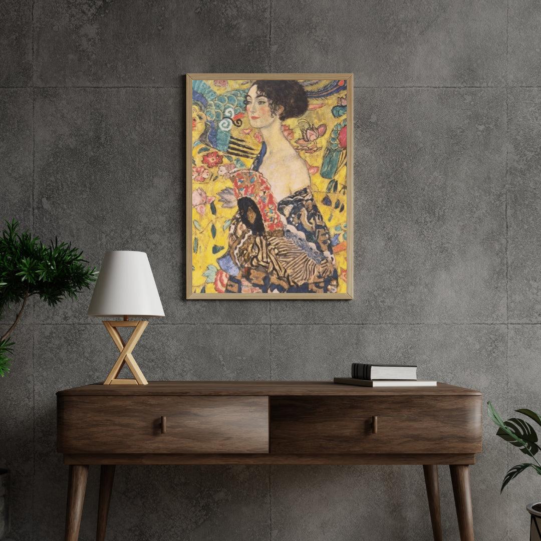 Diamond Painting Dame met waaier - SEOS Shop ®