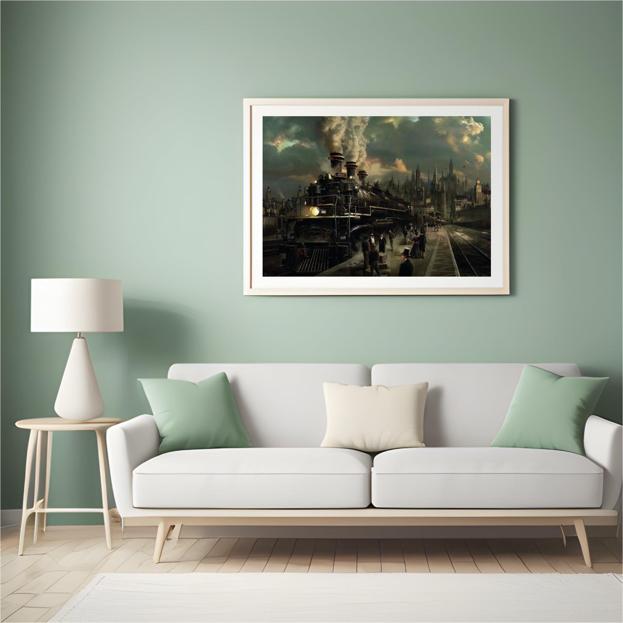 Diamond Painting De Stads trein – SEOS Shop ®