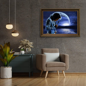 Diamond Painting Elvis Presley in de avond - SEOS Shop ®