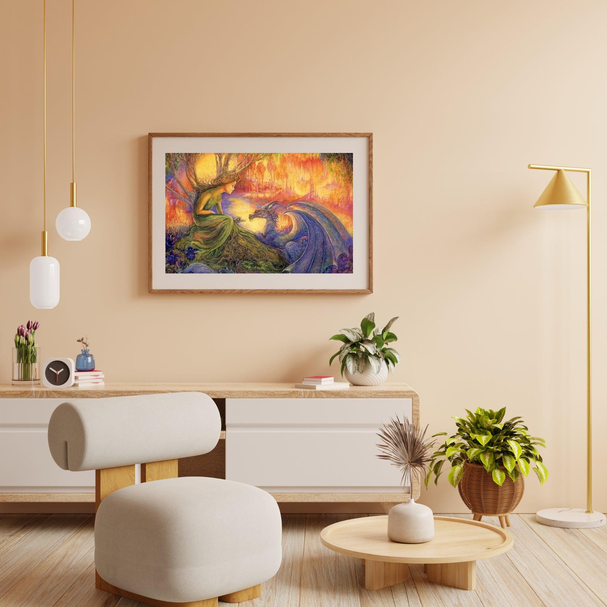 Diamond Painting Fee Ontmoet Draak - SEOS Shop ®