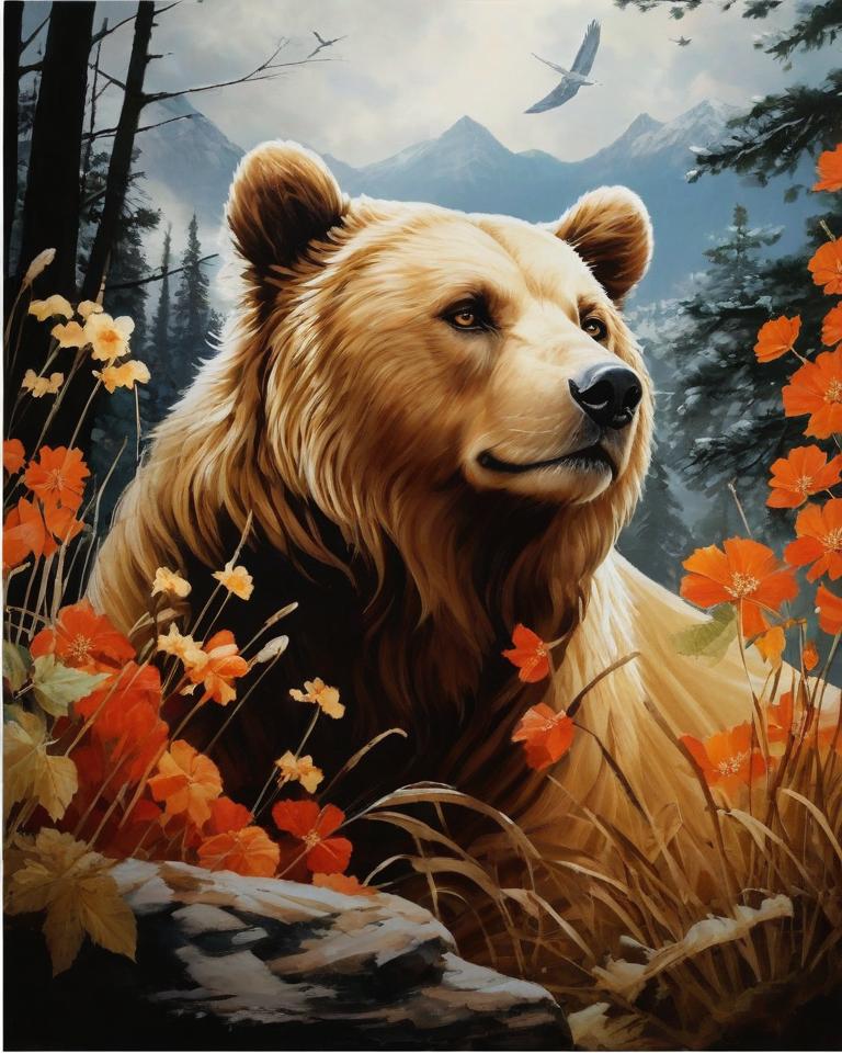 Diamond Painting Grizzlybeer - SEOS Shop ®