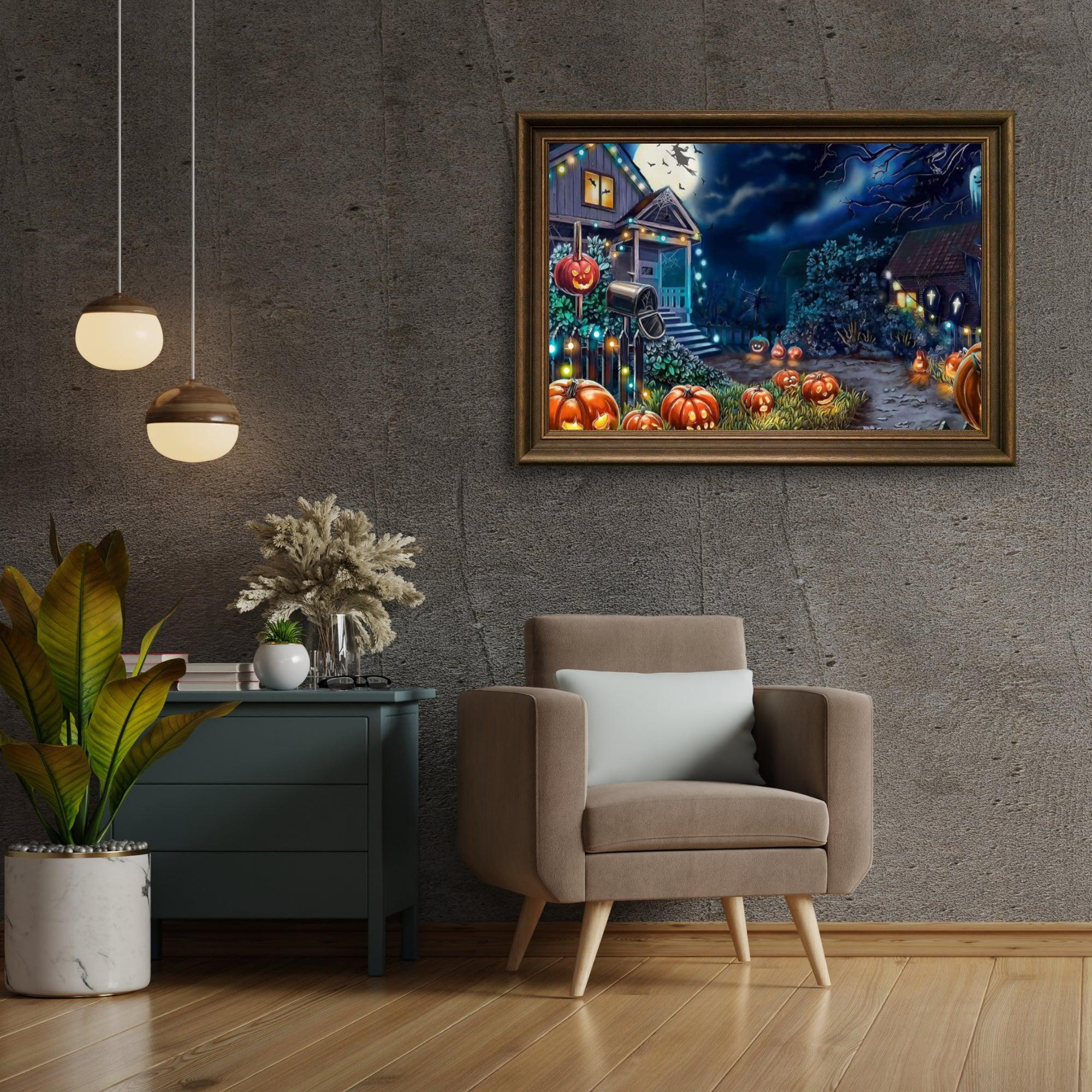 Diamond Painting Halloween Huis - SEOS Shop ®