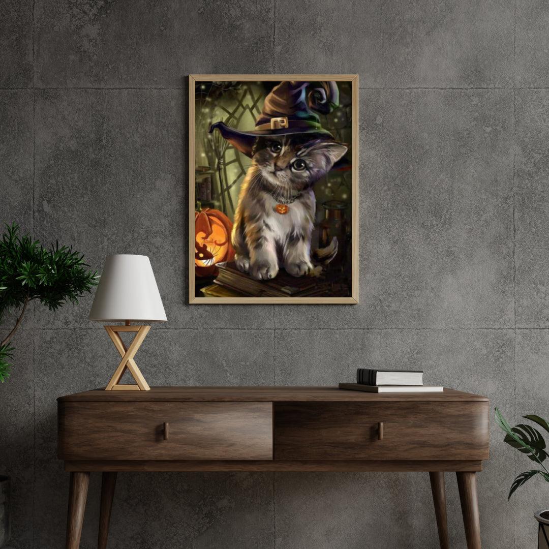 Diamond Painting Het Halloween Katje - SEOS Shop ®