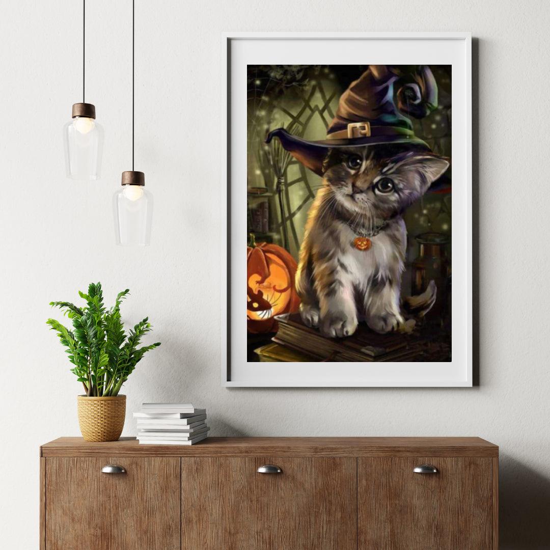 Diamond Painting Het Halloween Katje - SEOS Shop ®