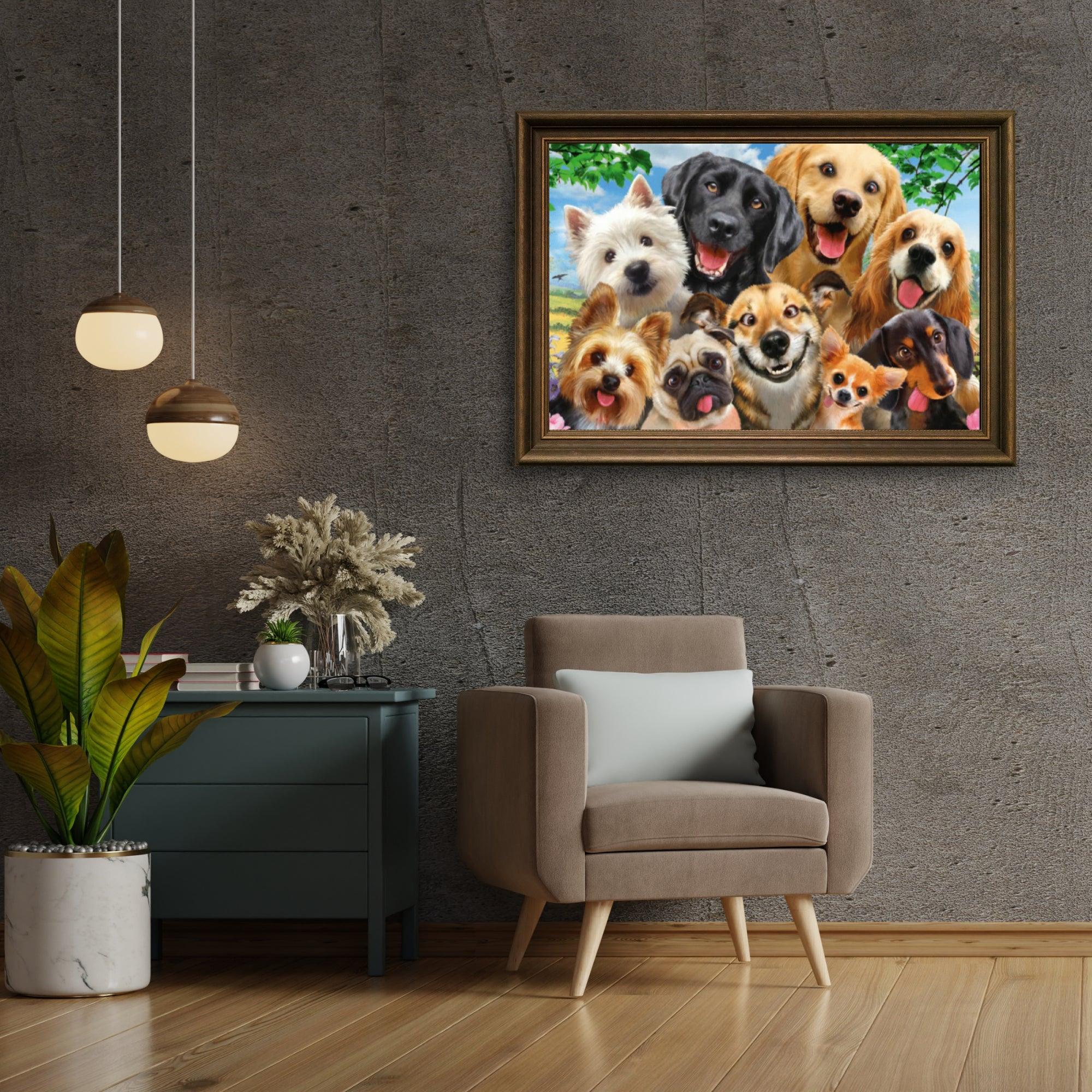 Diamond Painting Honden Tonen Tong - SEOS Shop ®