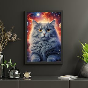 Diamond Painting Kat in de ruimte - SEOS Shop ®