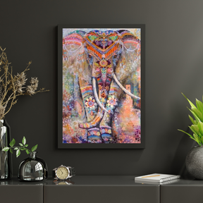 Diamond Painting kleurrijke Olifant - SEOS Shop ®