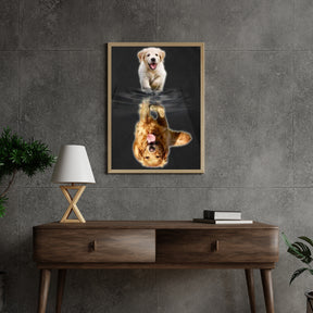 Diamond Painting Labrador Pup naar Volwassen - SEOS Shop®