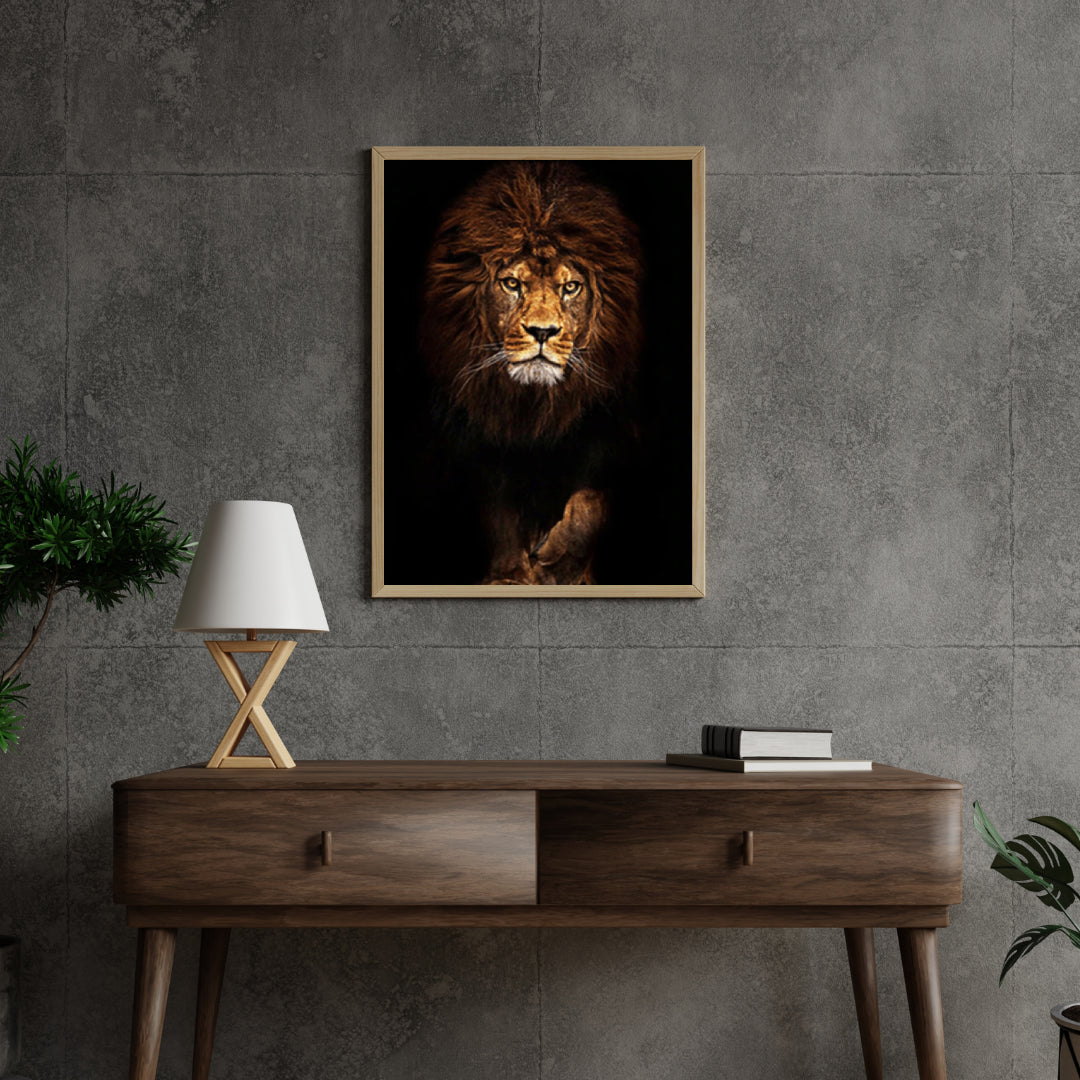 Diamond Painting Leeuw portret - SEOS Shop ®