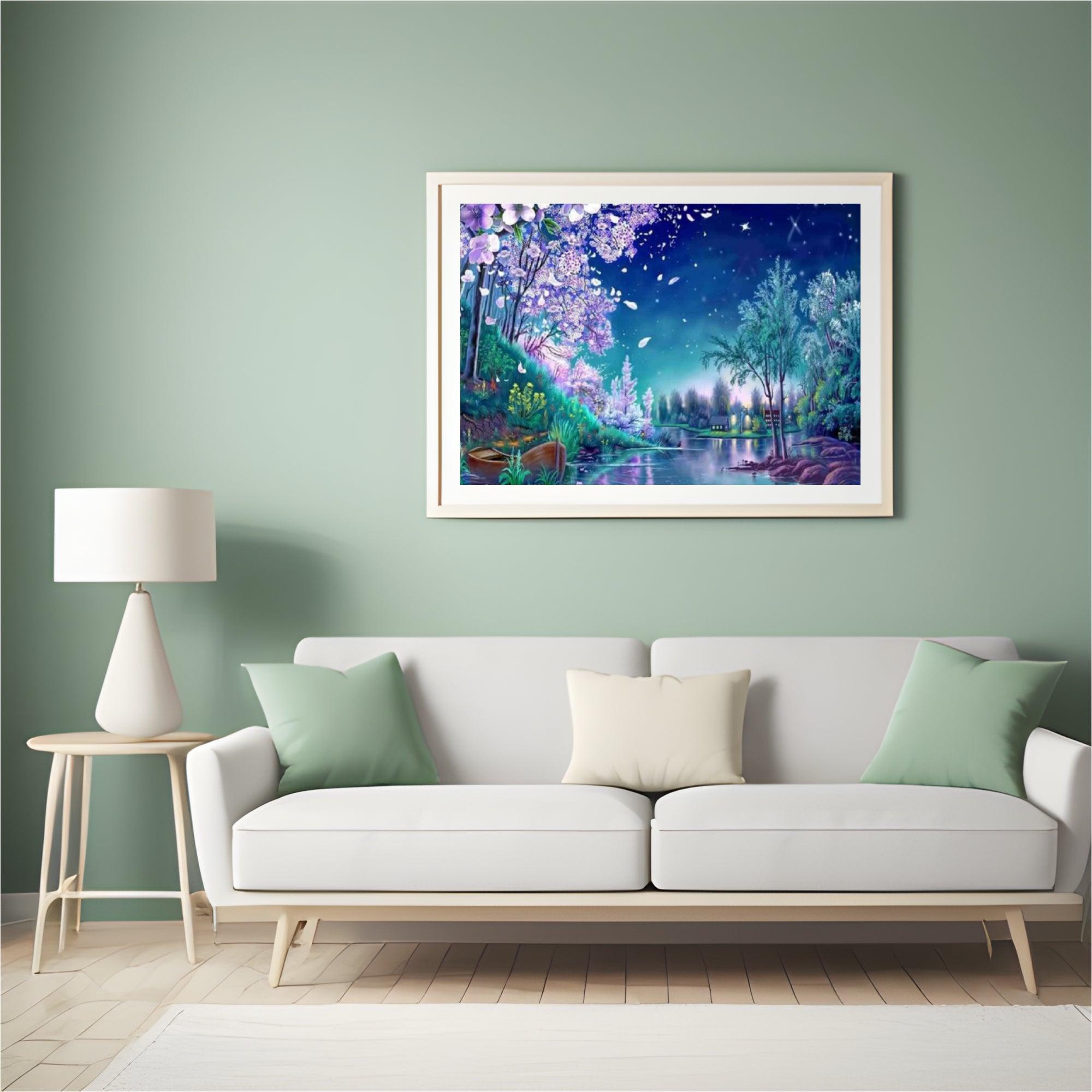 Diamond Painting Nachtelijke scene - SEOS Shop ®