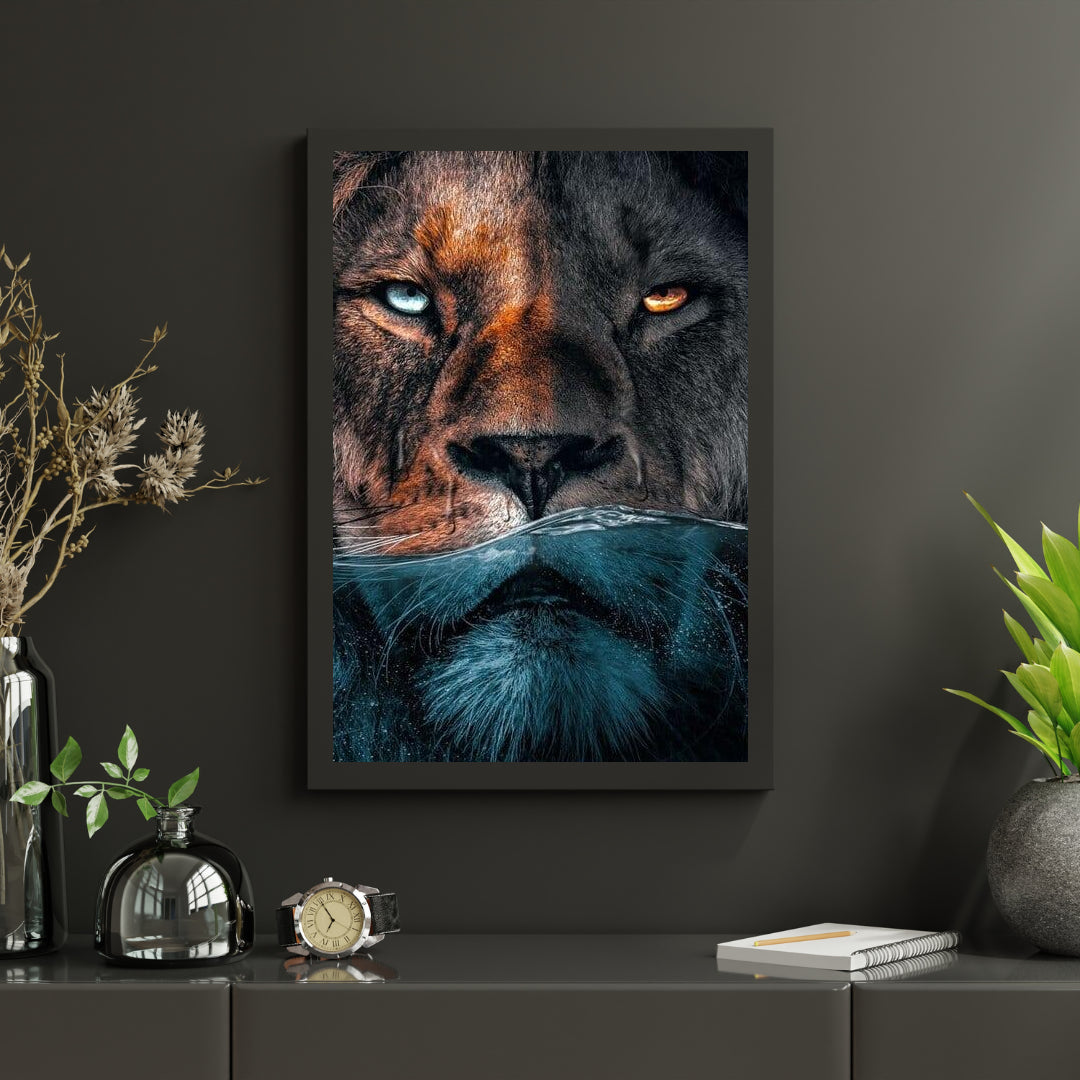 Diamond Painting Onderwater leeuw - SEOS Shop ®