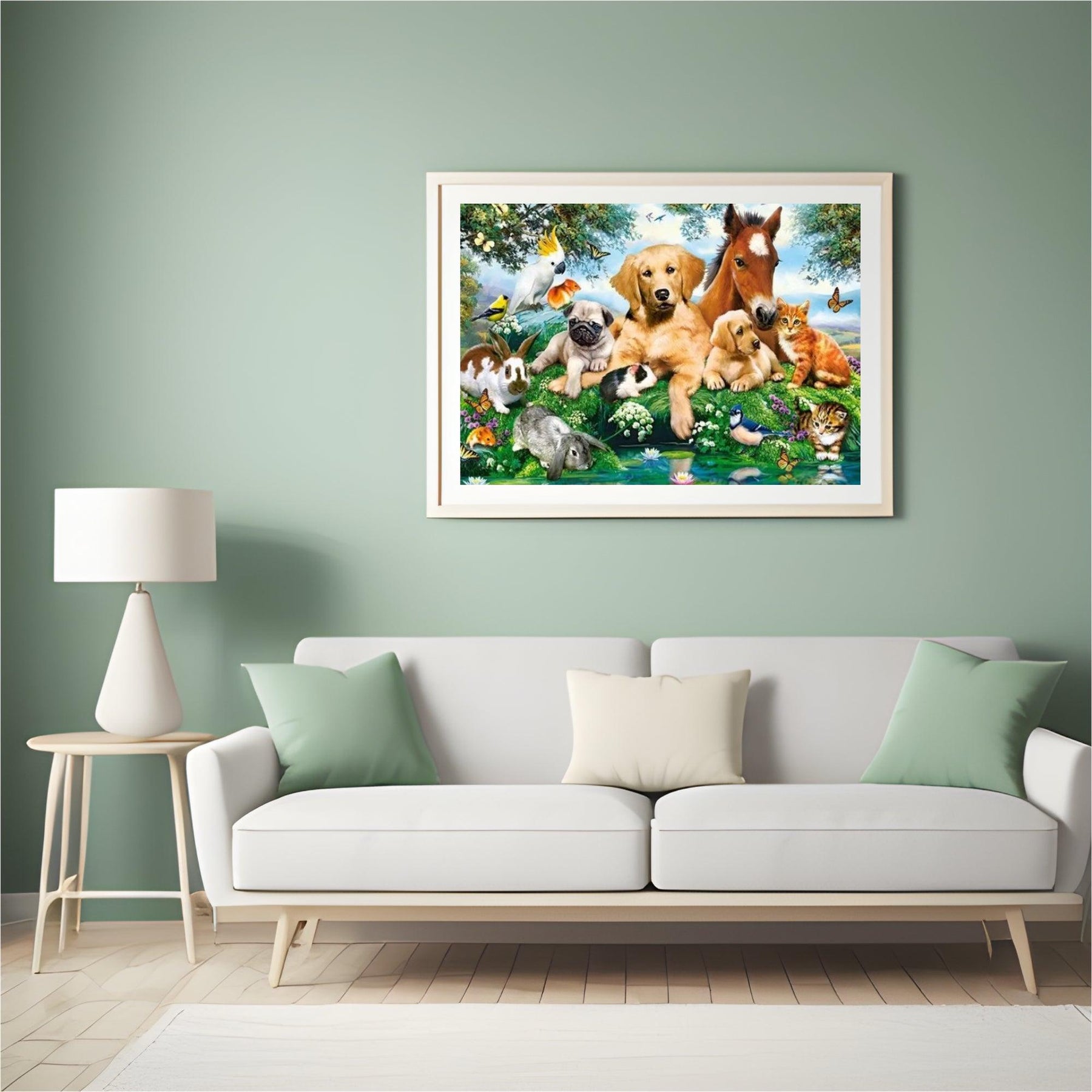 Diamond Painting Paard Hond Kat Parrot Vogels - SEOS Shop ®