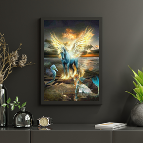 Diamond Painting Paard Zeemeermin en Zeepaardje - SEOS Shop ®