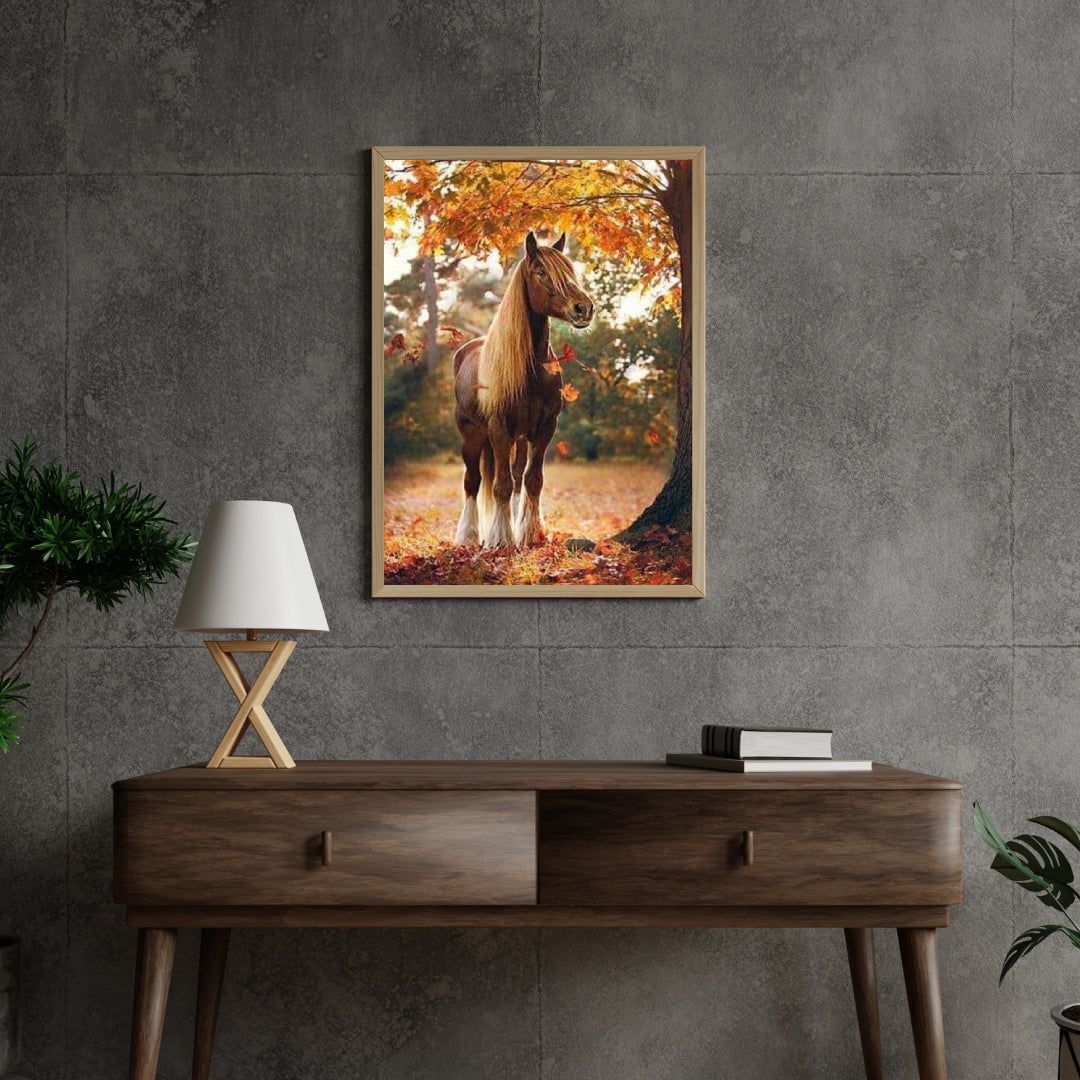 Diamond Painting Paard onder boom - SEOS Shop ®