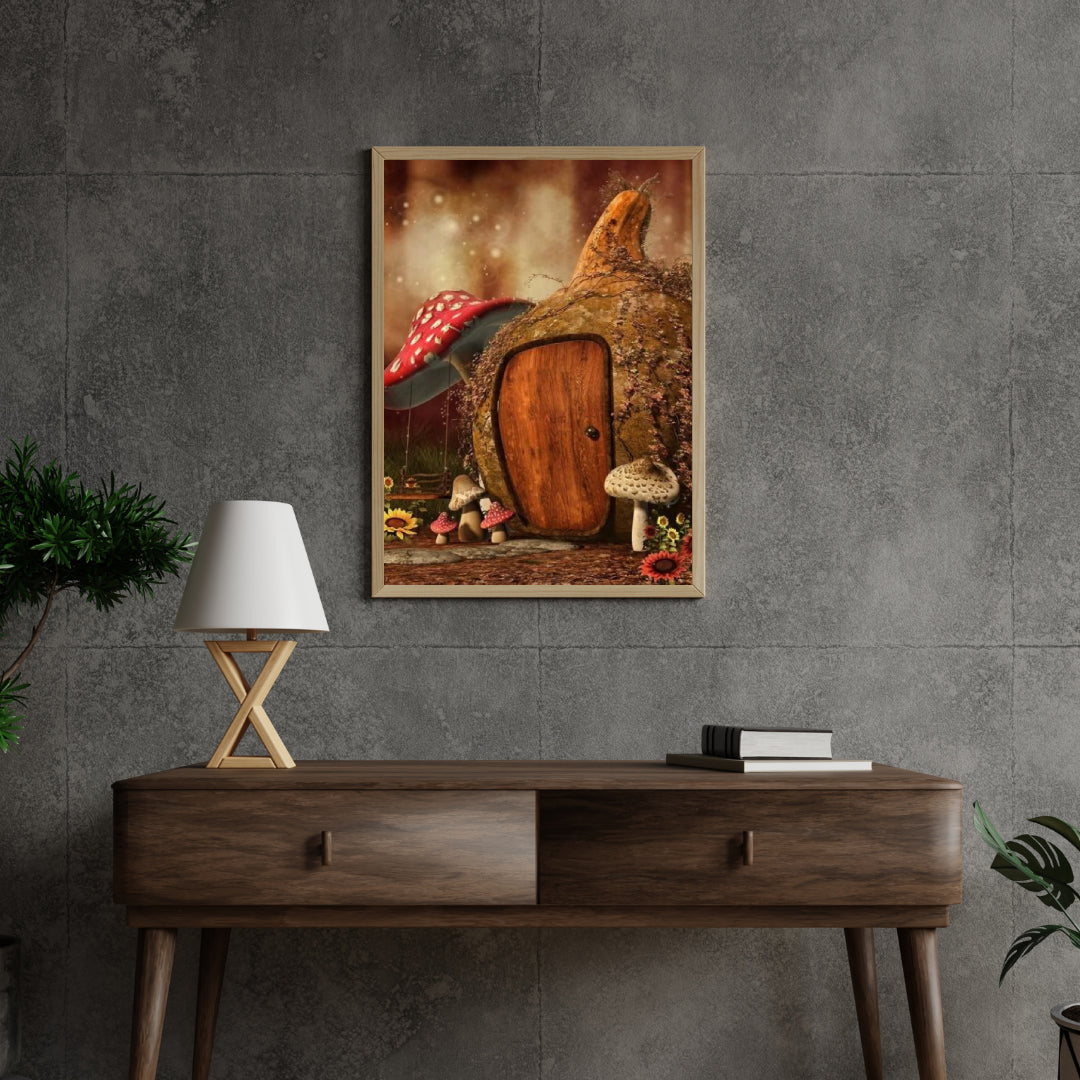 Diamond Painting Paddenstoelenhuis - SEOS Shop ®