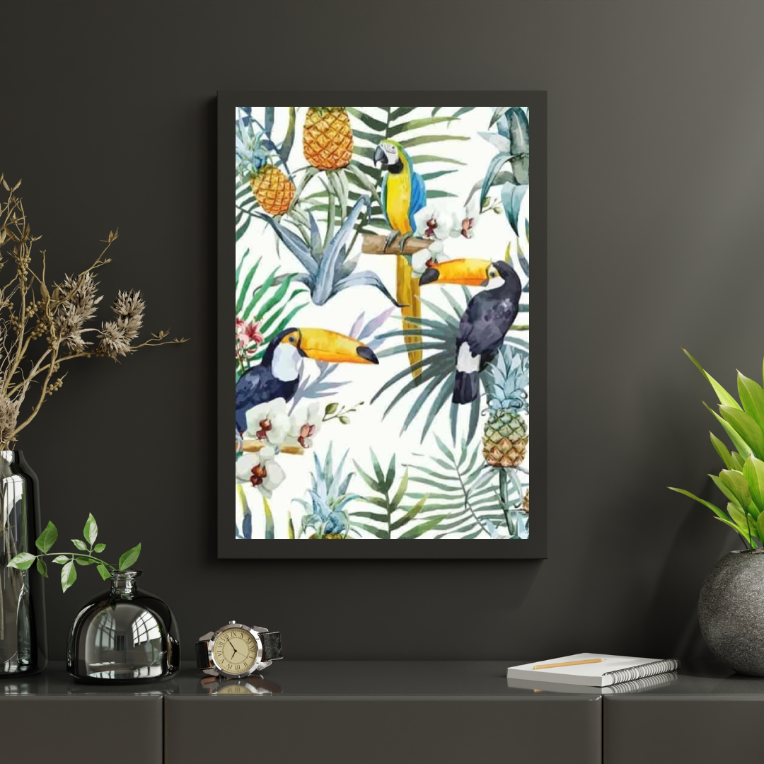 Diamond Painting Pakket Exotische vogels - SEOS Shop ®