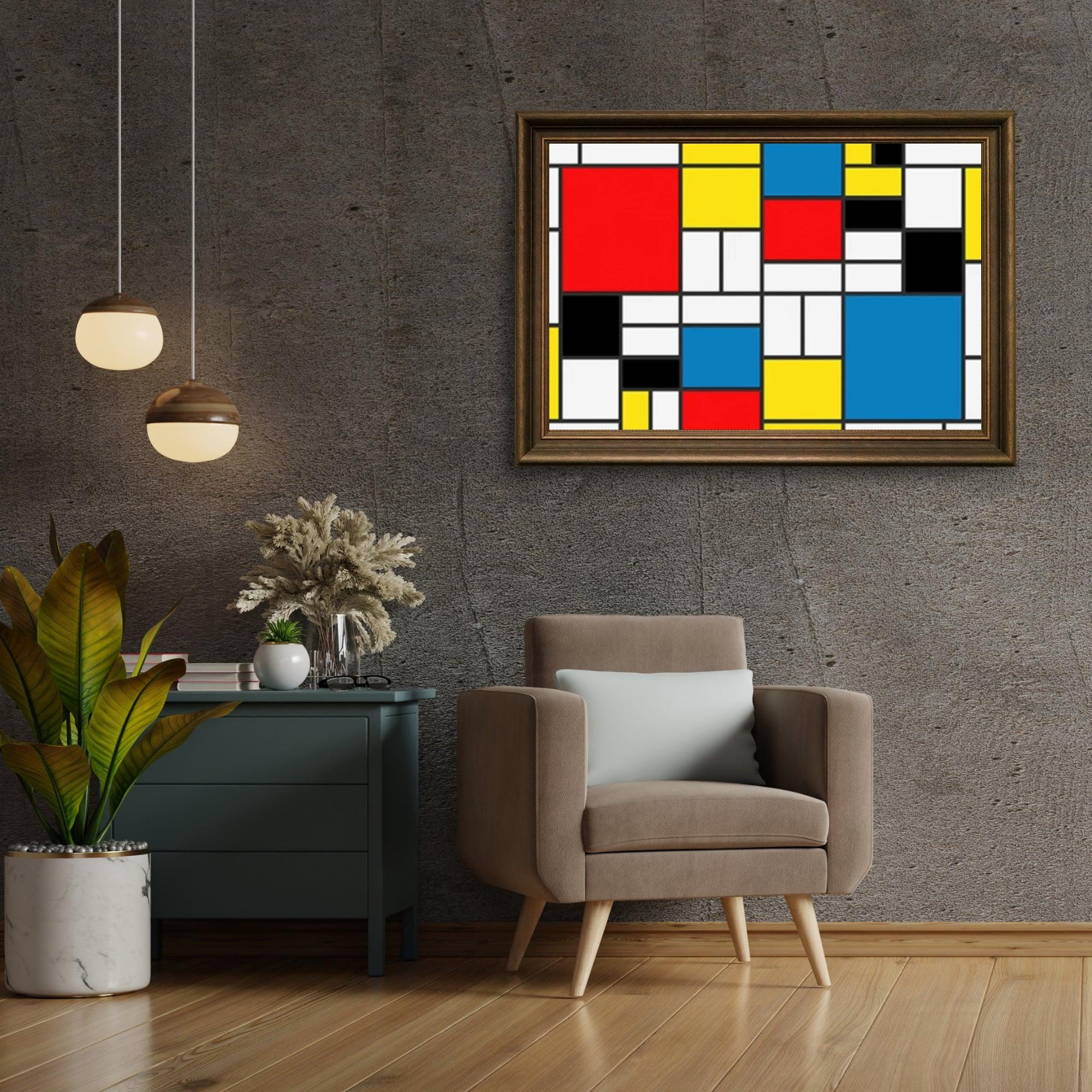 Diamond Painting Piet Mondriaan Schilderij - SEOS Shop ®