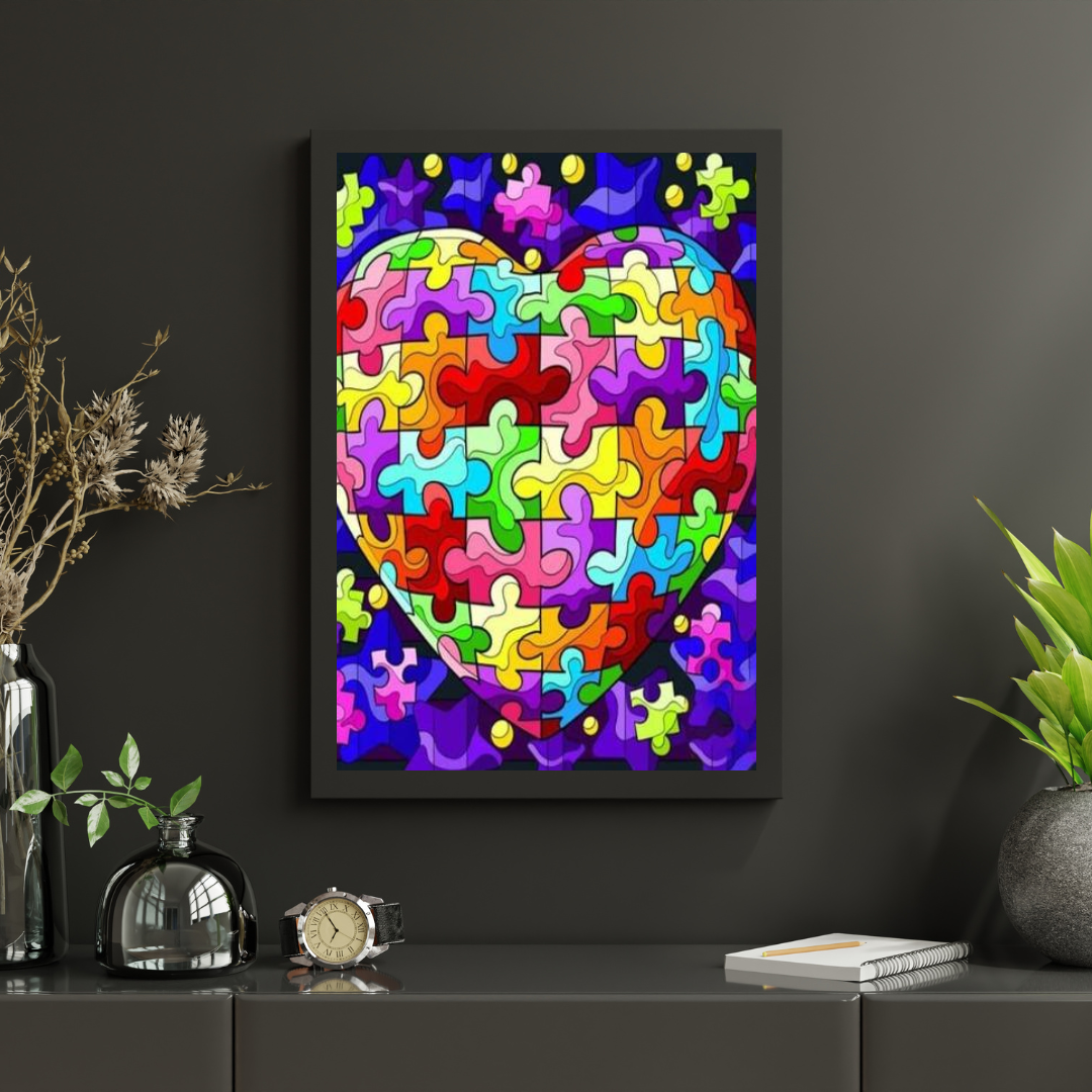 Diamond Painting Puzzel Hart - SEOS Shop ®