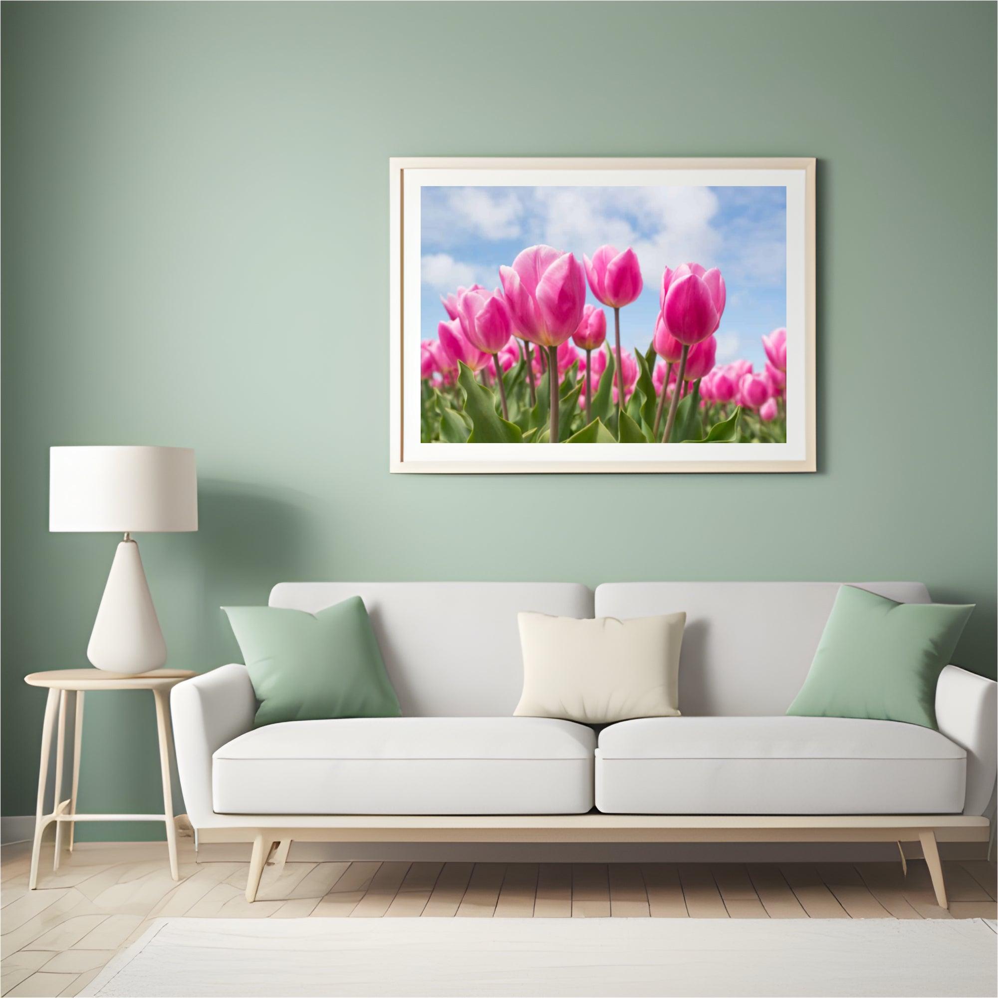 Diamond Painting Roze tulpen - SEOS Shop ®