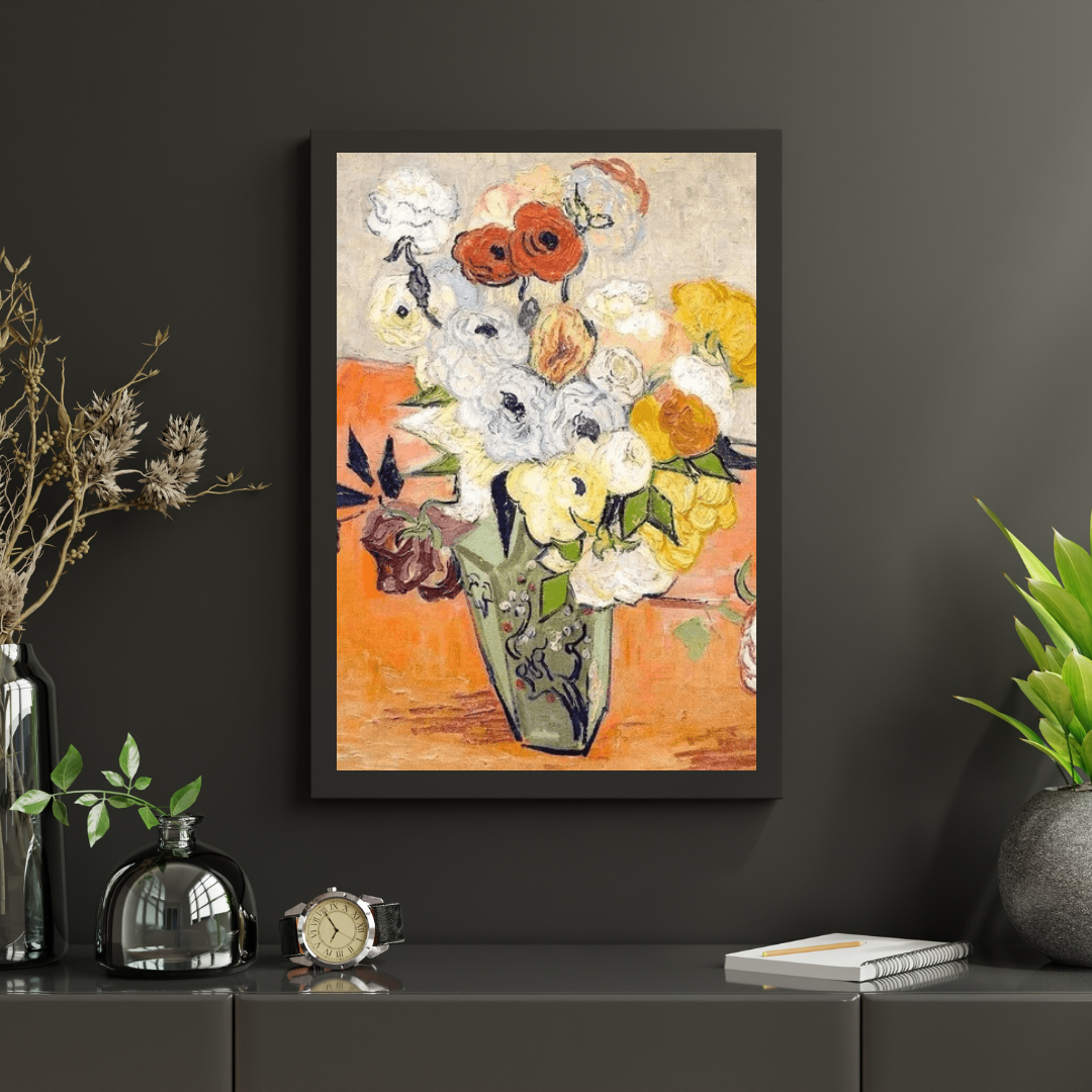 Diamond Painting Rozen en Anemonen - SEOS Shop ®