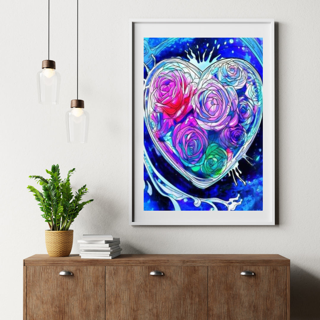 Diamond Painting Rozenhart - SEOS Shop ®