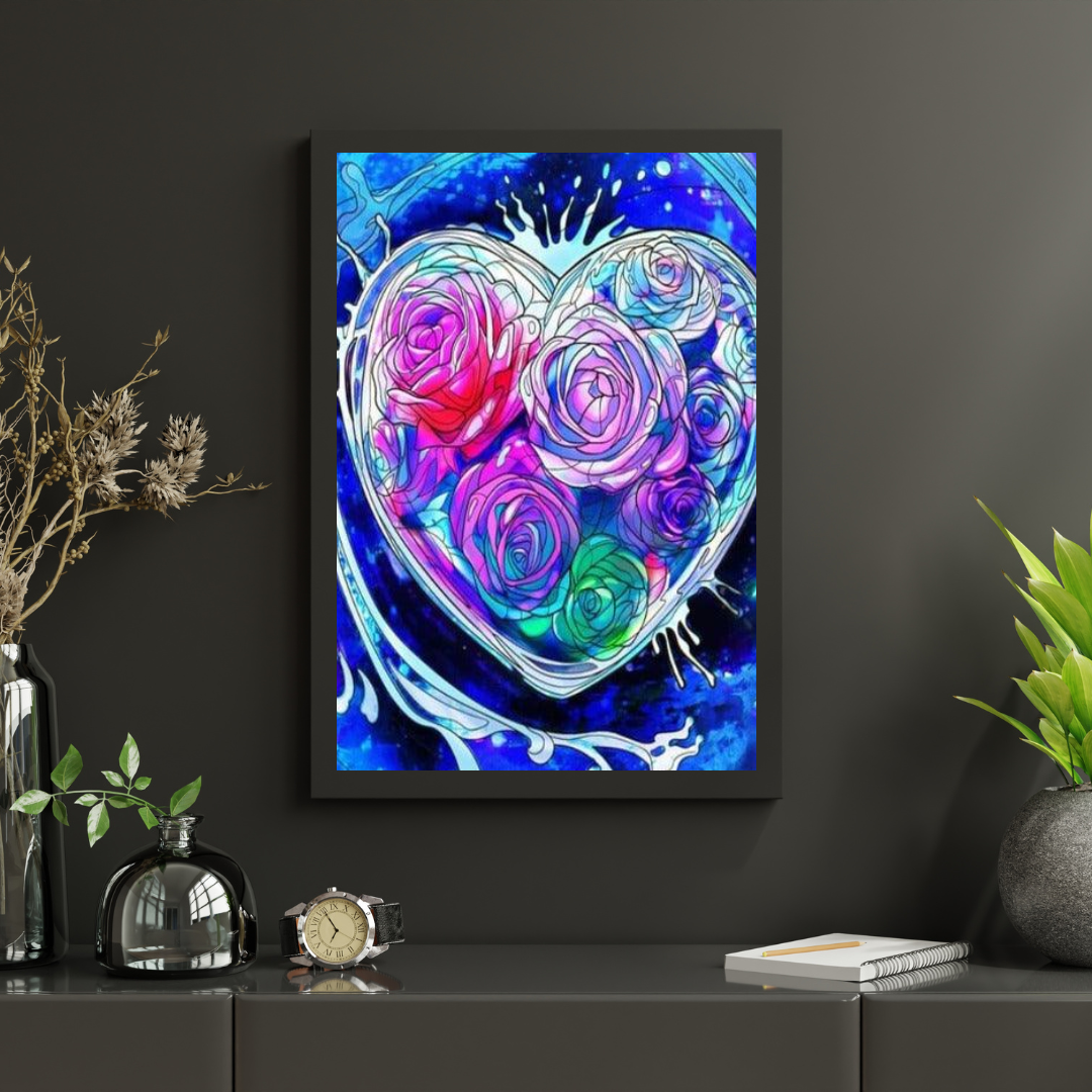 Diamond Painting Rozenhart - SEOS Shop ®