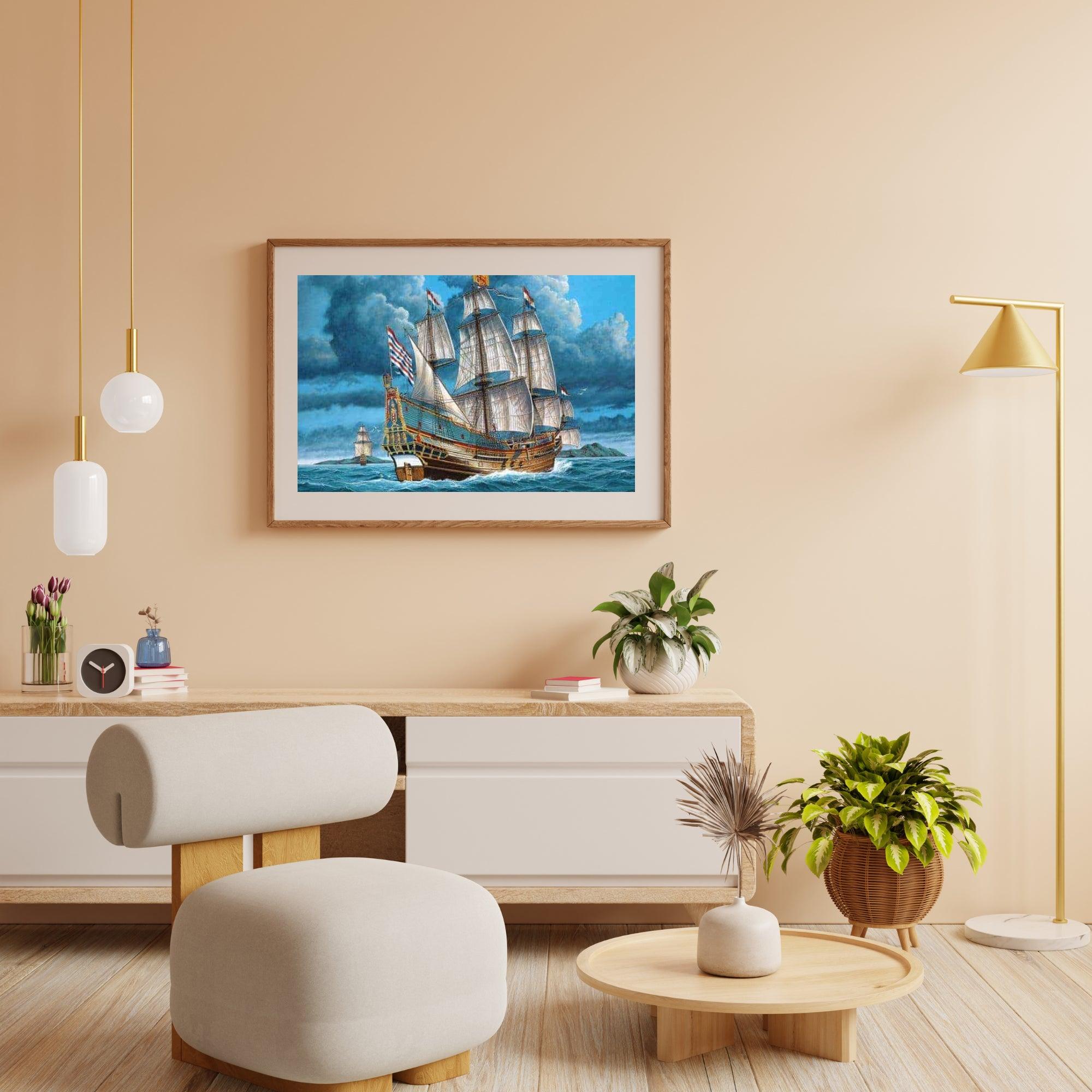 Diamond Painting Schip op het water – SEOS Shop ®