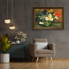 Diamond Painting Stilleven met rozen en zonnebloemen - SEOS Shop ®