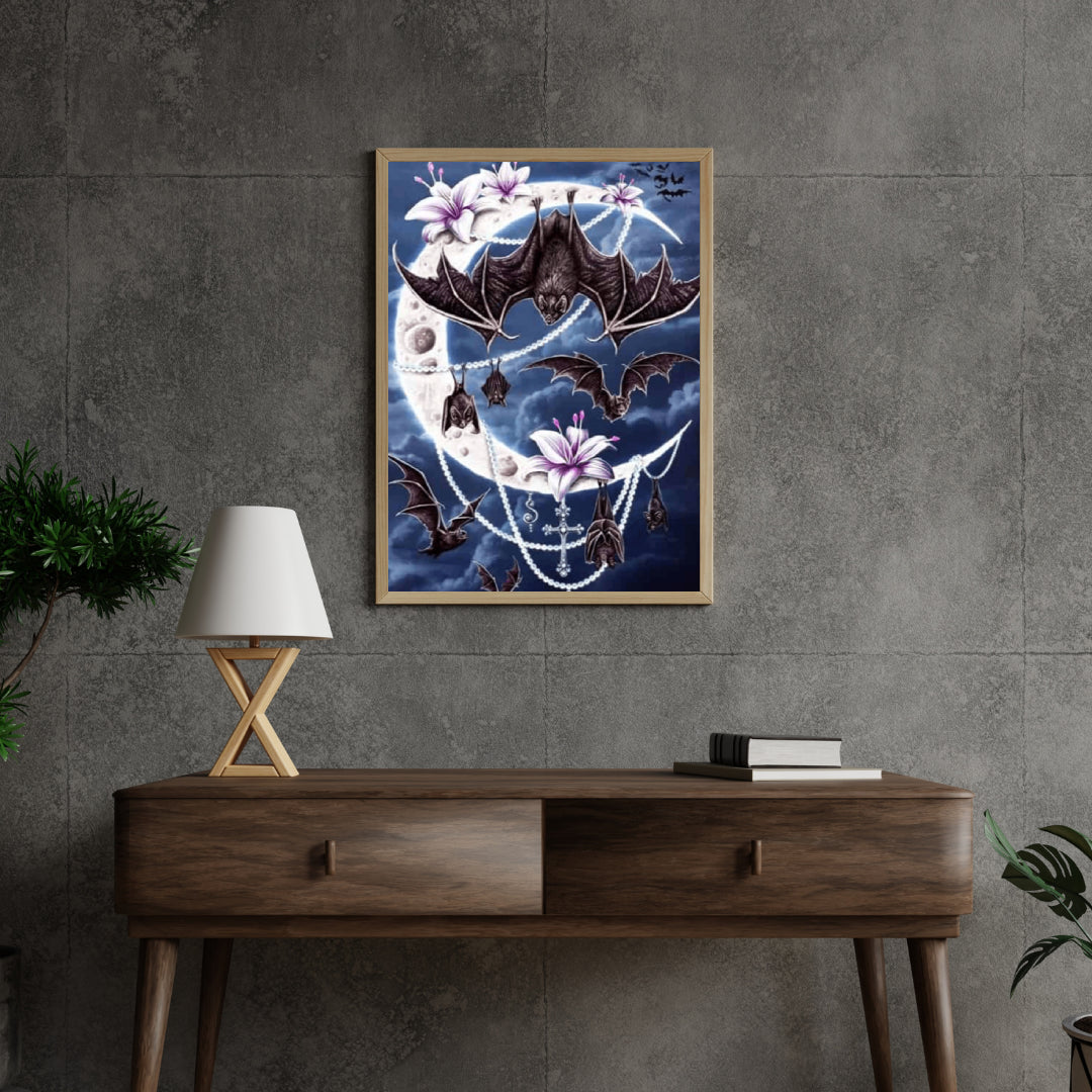 Diamond Painting Vleermuis Maan - SEOS Shop ®