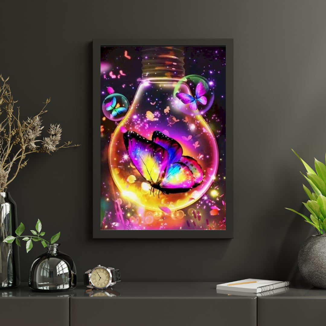 Diamond Painting Vlinders in het licht - SEOS Shop ®