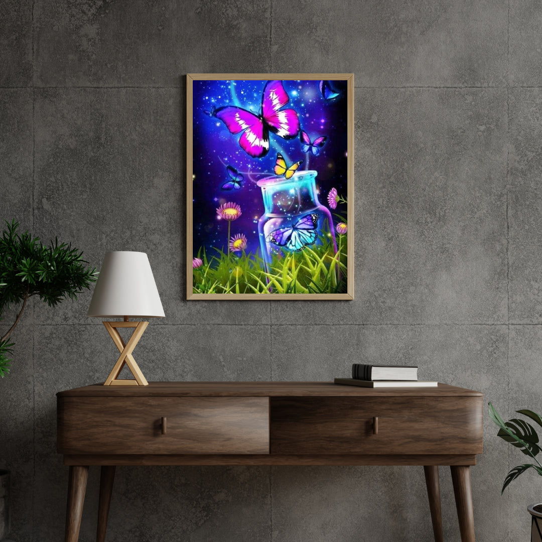 Diamond Painting Vlinders in pot - SEOS Shop ®