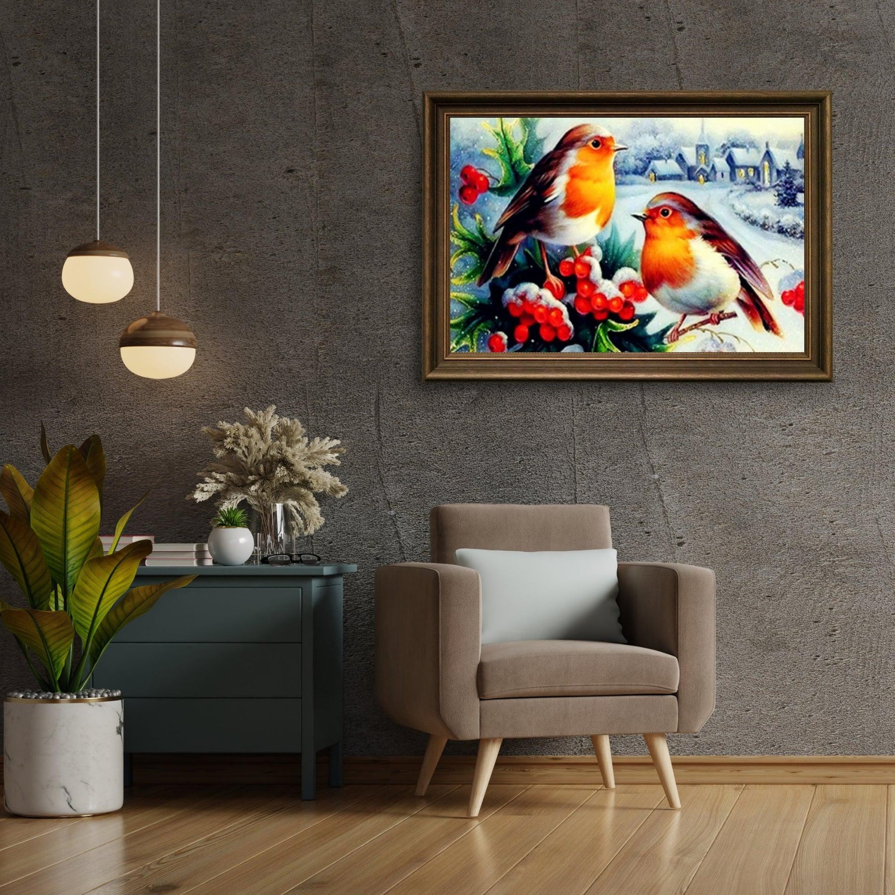 Diamond Painting Winter Vogels - SEOS Shop ®