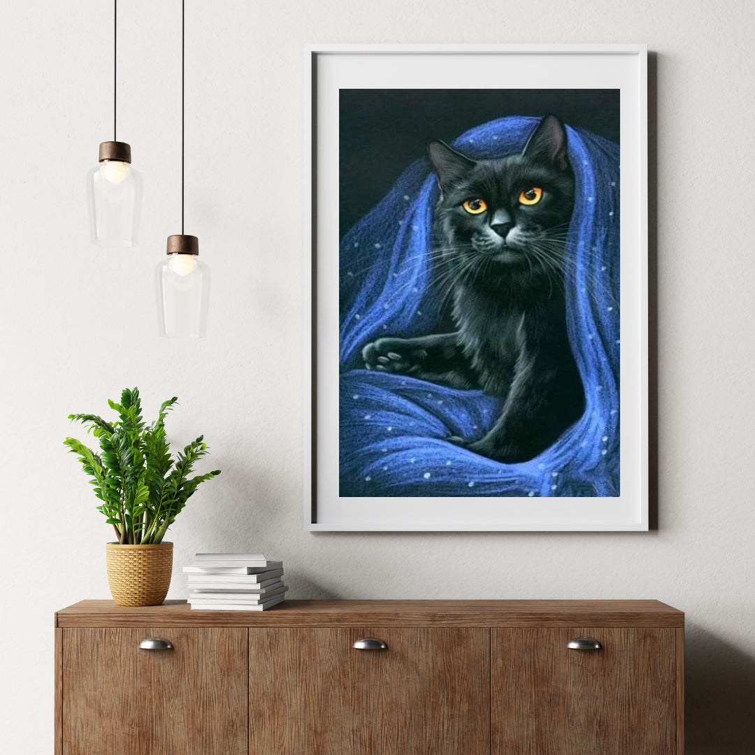 Diamond Painting Zwarte Kat - SEOS Shop ®