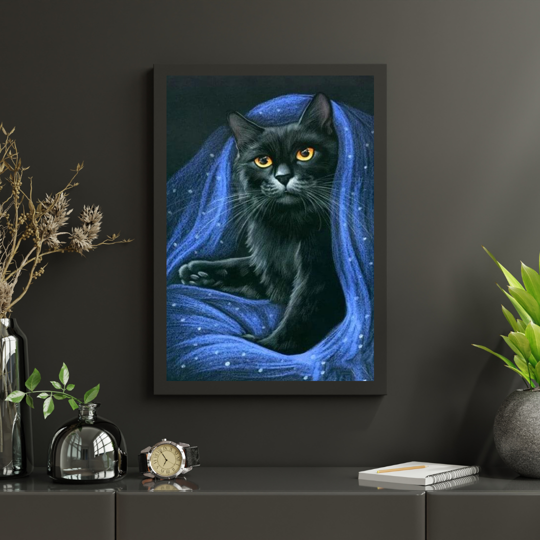 Diamond Painting Zwarte Kat - SEOS Shop ®