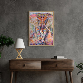 Diamond Painting kleurrijke Olifant - SEOS Shop ®