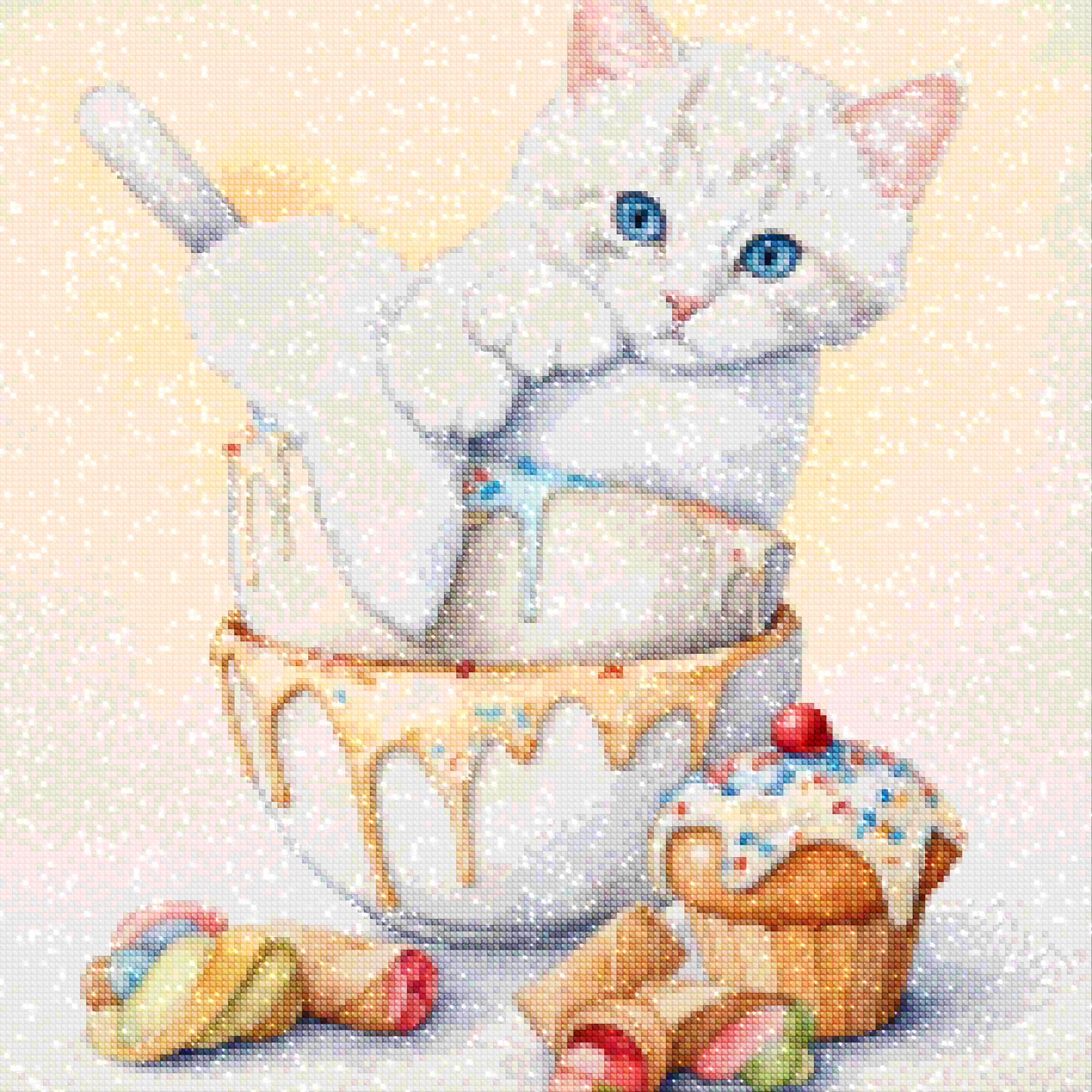 Diamond Painting -  Kitty snoepjes - SEOS Shop ®