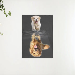 Diamond Painting Labrador Pup naar Volwassen - SEOS Shop®