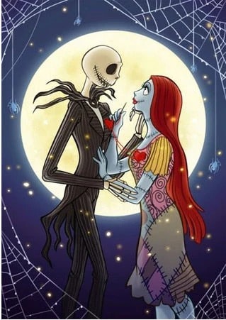 Diamond Painting Jack En Sally - SEOS Shop ®